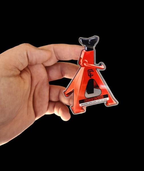 Jack Point Sticker Jack Stand Death sticker pack – Wright One MFG.